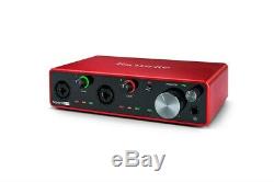 Focusrite Scarlett 4i4 USB Audio Interface, 3rd Gen