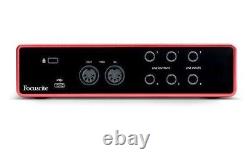 Focusrite Scarlett 4i4 USB Audio Interface, 3rd Gen