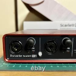 Focusrite Scarlett 6i6 1st Gen USB Audio Interface with Box USED