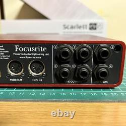 Focusrite Scarlett 6i6 1st Gen USB Audio Interface with Box USED