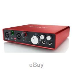 Focusrite Scarlett 6i6 2nd Gen 24/192KHZ USB Audio Interface USED B3