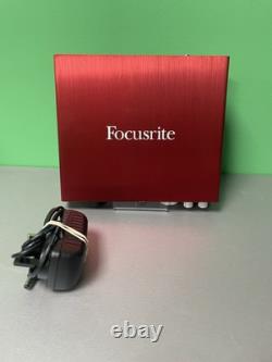 Focusrite Scarlett 6i6 2nd Gen USB Audio Interface Red