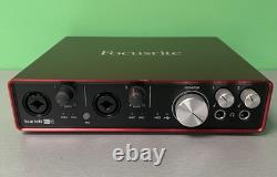 Focusrite Scarlett 6i6 2nd Gen USB Audio Interface Red