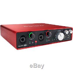 Focusrite Scarlett 6i6 (2nd Gen) USB Audio Interface with Pro Tools First