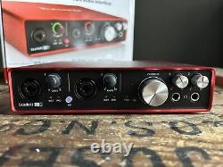 Focusrite Scarlett 6i6 6x6 2nd Generation USB Audio Interface