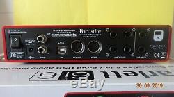 Focusrite Scarlett 6i6 Mk2 Audio Interface Usb 24-bit 192khz Boxed External