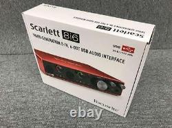 Focusrite Scarlett 8i6 3rd Gen USB 8in 6out USB Audio Interface