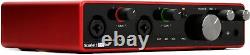 Focusrite Scarlett 8i6 3rd Gen USB Audio Interface Recording, Songwriting, &