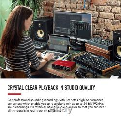 Focusrite Scarlett 8i6 3rd Gen USB Audio Interface Recording, Songwriting, &
