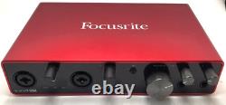 Focusrite Scarlett 8i6 (3rd Gen) USB Audio Interface Red