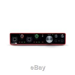 Focusrite Scarlett 8i6 8x6 USB Audio Interface 3rd Gen for Musicians/Producers