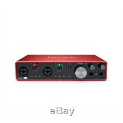 Focusrite Scarlett 8i6 8x6 USB Audio Interface 3rd Gen for Musicians/Producers