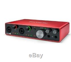 Focusrite Scarlett 8i6 Gen 3 8-in 6-out USB Audio Interface with 2 Mic Preamps