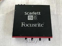 Focusrite Scarlett 8i6 Pro Audio Soundcard USB Audio Interface