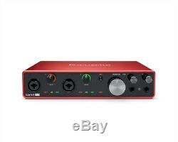 Focusrite Scarlett 8i6 USB Audio Interface, 3rd Gen