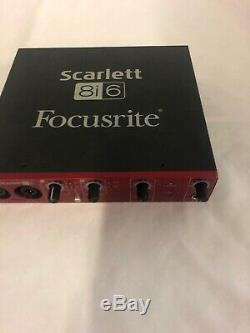Focusrite Scarlett 8i6 USB Audio Interface U116768
