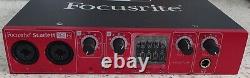 Focusrite Scarlett 8i6 USB Audio Interface with USB cable for Pro Studio