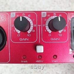 Focusrite Scarlett 8i6 USB Audio Interface with USB cable for Pro Studio