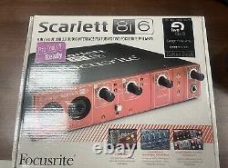 Focusrite Scarlett 8i6 USB Audio interface BN Free P&P