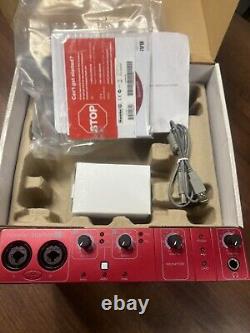 Focusrite Scarlett 8i6 USB Audio interface BN Free P&P