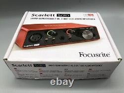 Focusrite Scarlett Solo 3rd Gen USB Audio Interface 2-in 2-out