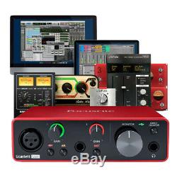 Focusrite Scarlett Solo 3rd Gen USB Audio Interface + Ableton, Pro Tools & More