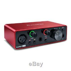 Focusrite Scarlett Solo 3rd Gen USB Audio Interface + Ableton, Pro Tools & More