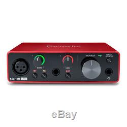 Focusrite Scarlett Solo 3rd Gen USB Audio Interface + Ableton, Pro Tools & More