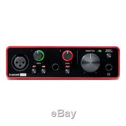Focusrite Scarlett Solo 3rd Gen USB Audio Interface + Ableton, Pro Tools & More