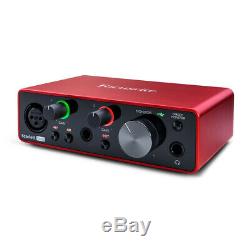 Focusrite Scarlett Solo 3rd Gen USB Audio Interface + Ableton, Pro Tools & More