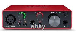 Focusrite Scarlett Solo 3rd Gen USB Audio Interface New Unopened