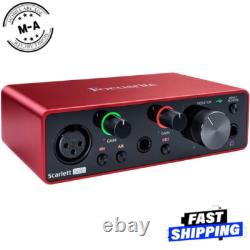 Focusrite Scarlett Solo 3rd Gen USB Audio Interface Studio Sound for Creators