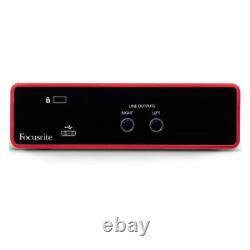 Focusrite Scarlett Solo 3rd Gen USB Audio Interface Studio Sound for Creators