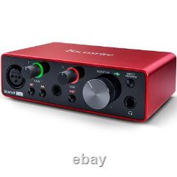 Focusrite Scarlett Solo 3rd Gen USB Audio Interface Studio Sound for Creators