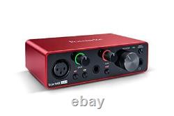 Focusrite Scarlett Solo 3rd Gen USB Audio Interface, The Guitarist, Vocalist