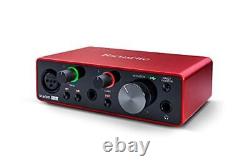 Focusrite Scarlett Solo 3rd Gen USB Audio Interface, The Guitarist, Vocalist