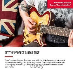 Focusrite Scarlett Solo 3rd Gen USB Audio Interface, The Guitarist, Vocalist