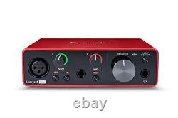 Focusrite Scarlett Solo 3rd Gen USB Audio Interface, The Guitarist, Vocalist