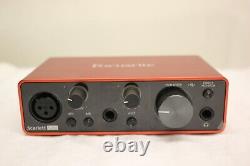 Focusrite Scarlett Solo 3rd Gen Usb Audio Interface