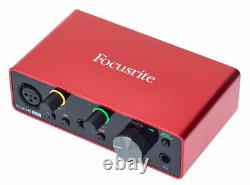 Focusrite Scarlett Solo 3rd Generation Audio Interface 2 IN 2 Out USB'C
