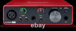 Focusrite Scarlett Solo 3rd Generation Professional 2-Ch USB Audio Interface