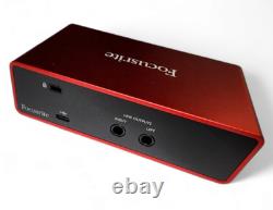 Focusrite Scarlett Solo 3rd Generation USB Audio Interface Superb & Boxed
