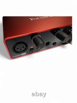 Focusrite Scarlett Solo 3rd Generation USB Audio Interface Superb & Boxed
