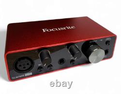 Focusrite Scarlett Solo 3rd Generation USB Audio Interface Superb & Boxed