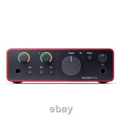 Focusrite Scarlett Solo 4th Gen 4th Generation USB Audio Interface