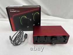 Focusrite Scarlett Solo 4th Gen USB Audio Interface