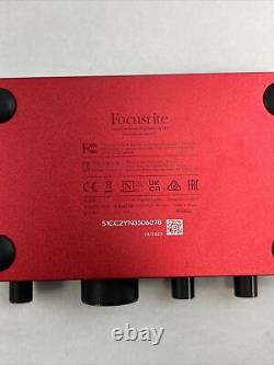 Focusrite Scarlett Solo 4th Gen USB Audio Interface