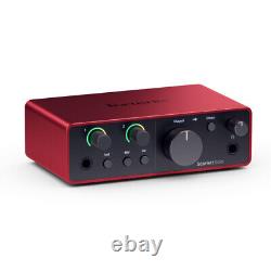 Focusrite Scarlett Solo (4th Gen) USB Audio Interface (NEW)