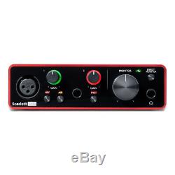 Focusrite Scarlett Solo Compact USB Audio & Recording Interface 3rd Gen