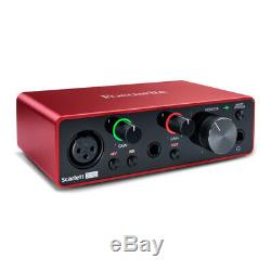 Focusrite Scarlett Solo Compact USB Audio & Recording Interface 3rd Gen